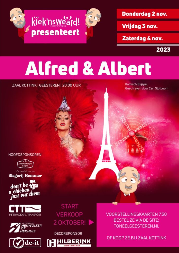 Toneel 2023: Alfred en Albert